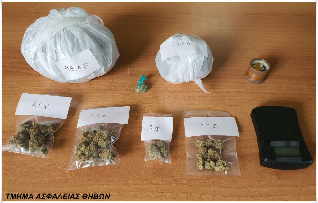 Σύλληψη για διακίνηση ναρκωτικών στη Θήβα