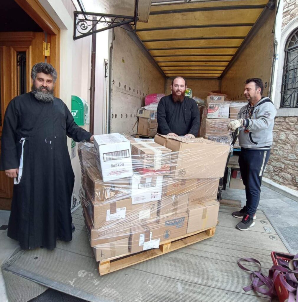 Ανθρωπιστική βοήθεια στους σεισμοπαθείς Τουρκίας και Συρίας από τη Βοιωτική Εκκλησία