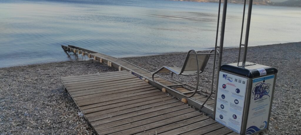 Από Δευτέρα η λειτουργία της ράμπας ΑμεΑ στην Παραλία Διστόμου