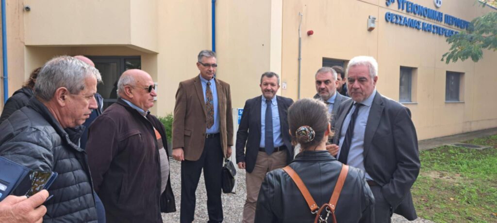 Συνάντηση φορέων με το Διοικητή της 5ης ΥΠΕ για το νοσοκομείο Θήβας