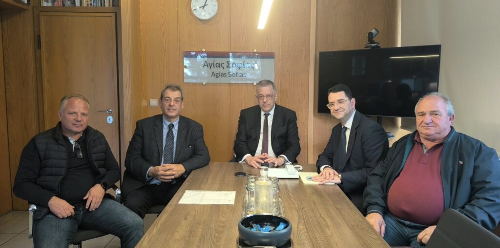 Συνάντηση Τζαβάρα με Ταχιάο για την πεζογέφυρα του Κάστρου