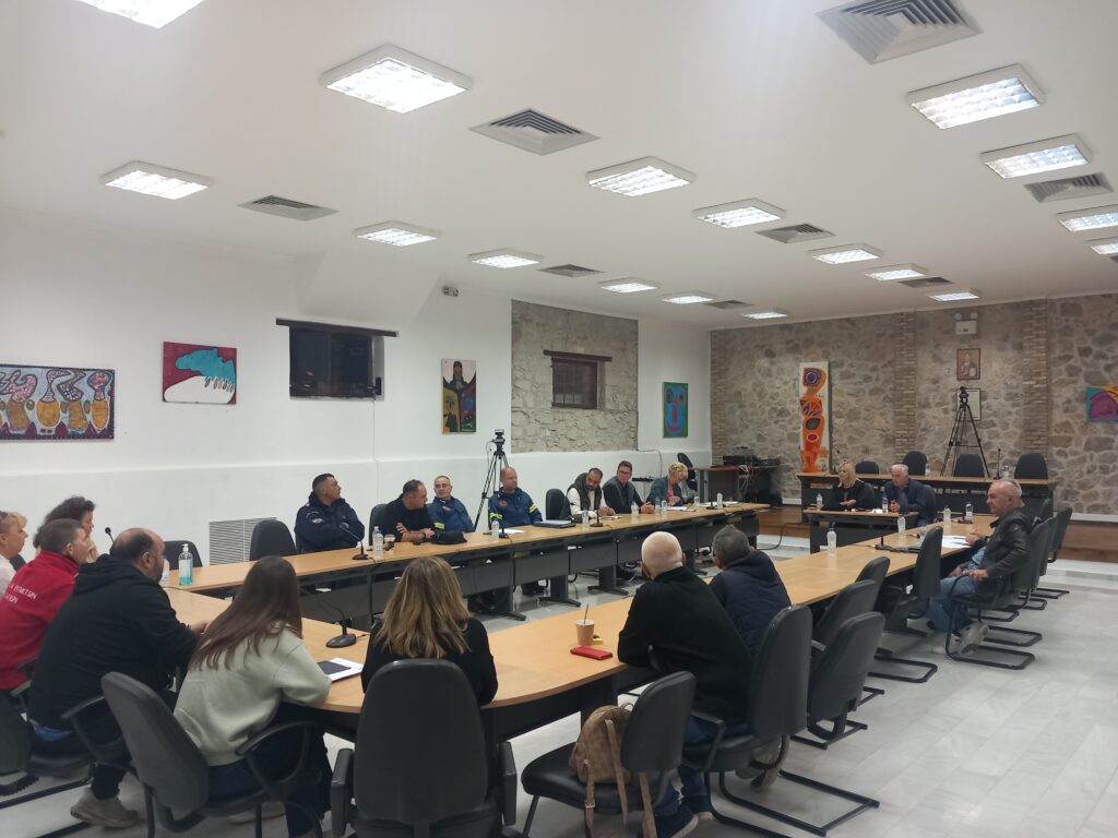 Συνεδρίασε το Συντονιστικό Όργανο Πολιτικής Προστασίας Δήμου Αλιάρτου-Θεσπιέων
