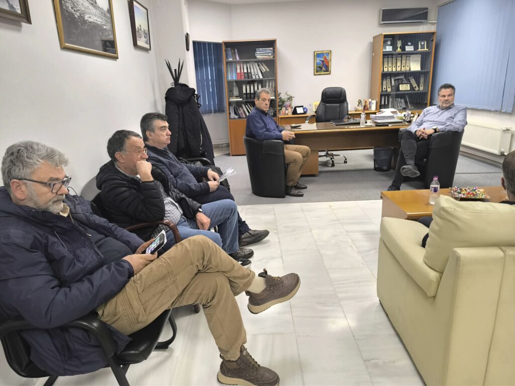 Στον Ορχομενό ο πρόεδρος της ΕΥΔΑΠ για το έργο της αποχέτευσης στο Δήμο