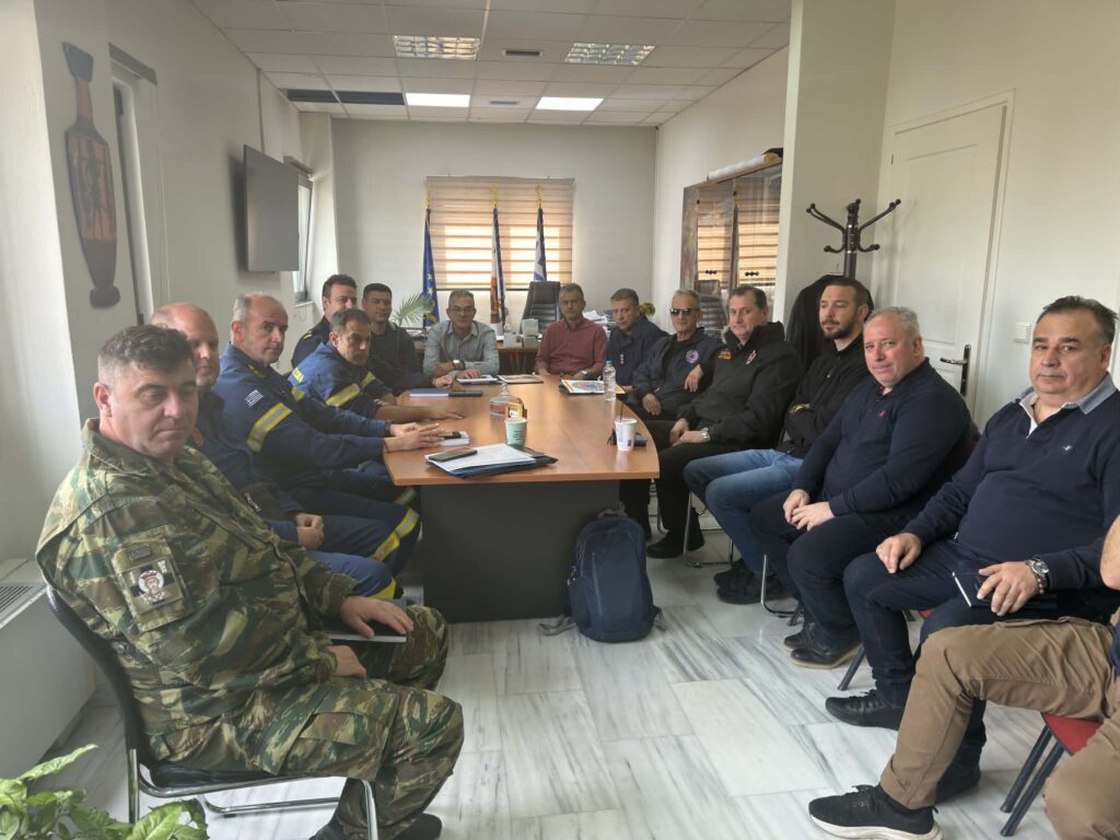 Συνεδρίασε το ΤΕΣΟΠ Δήμου Θηβαίων ενόψει της αντιπυρικής περιόδου