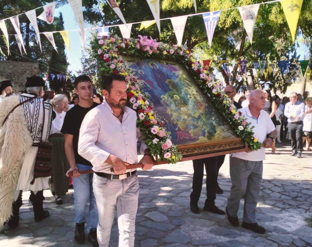 Ο Ορχομενός γιόρτασε το “θαύμα” της Παναγίας